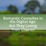 Romantic Comedies in the Digital Age: Are They Losing Their Charm?